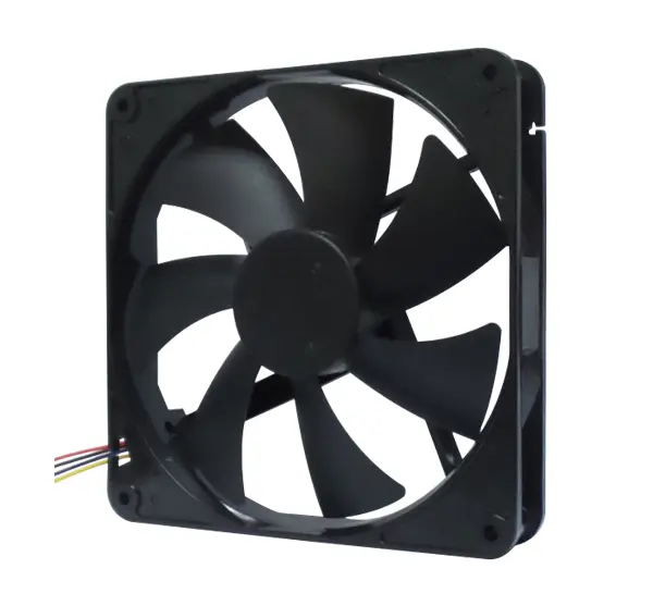 Will the ventilation resistance of the cooling fan increase as the fan undergoes prolonged use and ages over time?