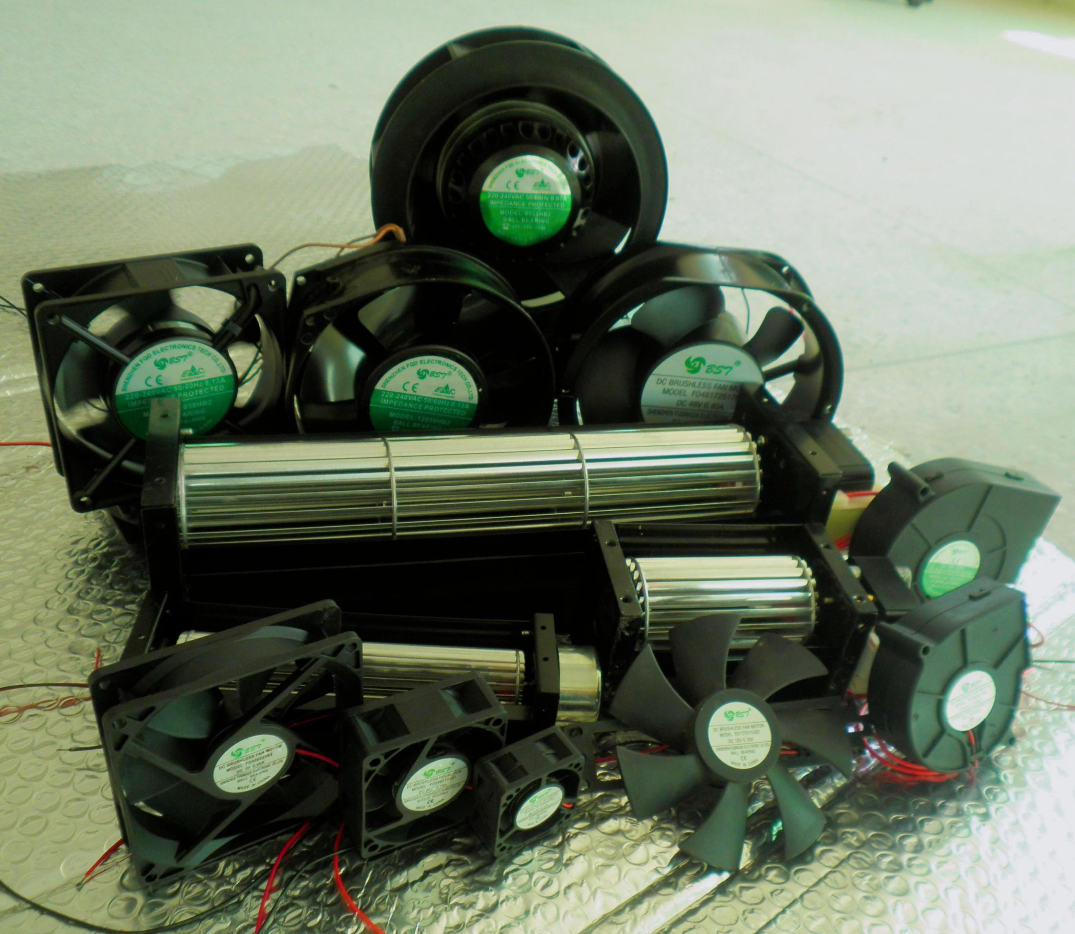 Share the characteristics and features of four cooling fans