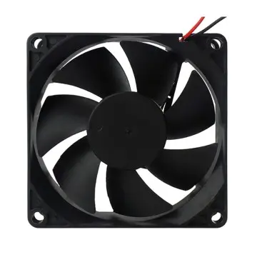 DC8020 80*80*20mm Plastic DC cooling fan for Power enlarger